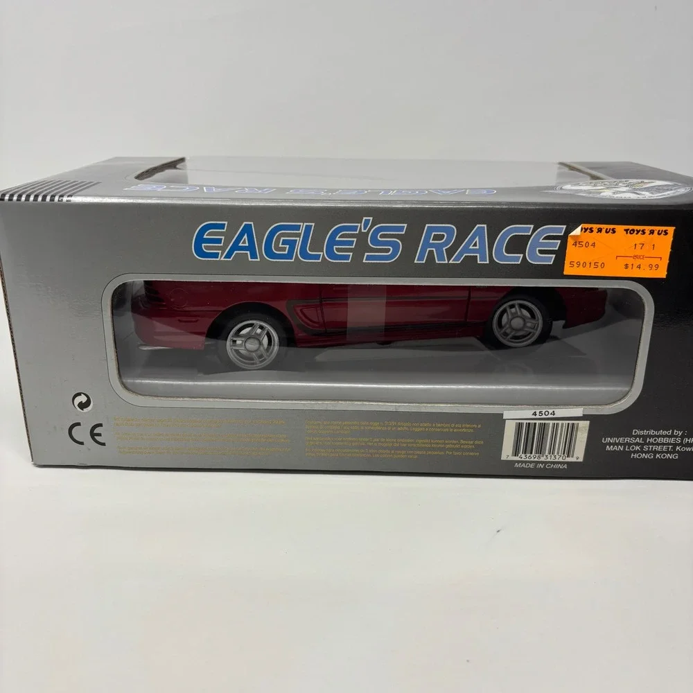 Ford Mustang GT Convertible Red 1:18 Eagle's Race Diecast Toys R Us NIB